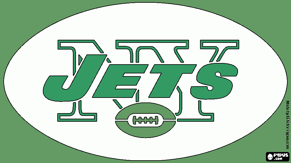 jets coloring page