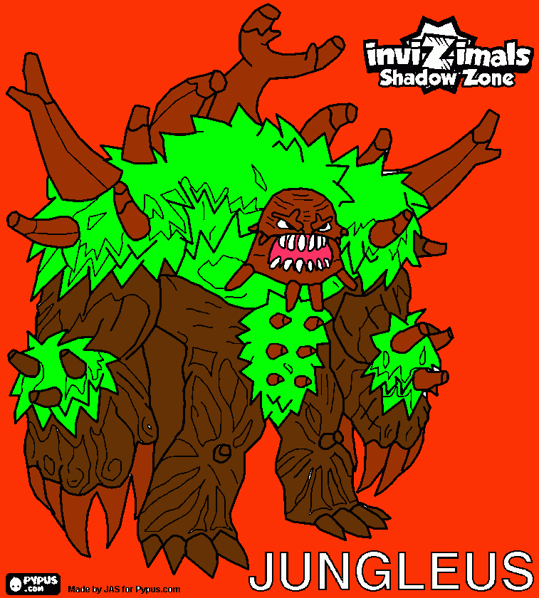 JUNGLES coloring page