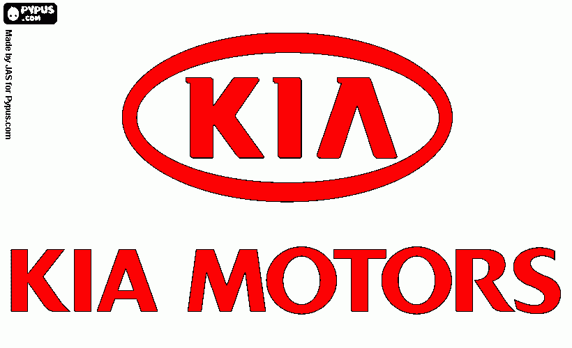 kia coloring page