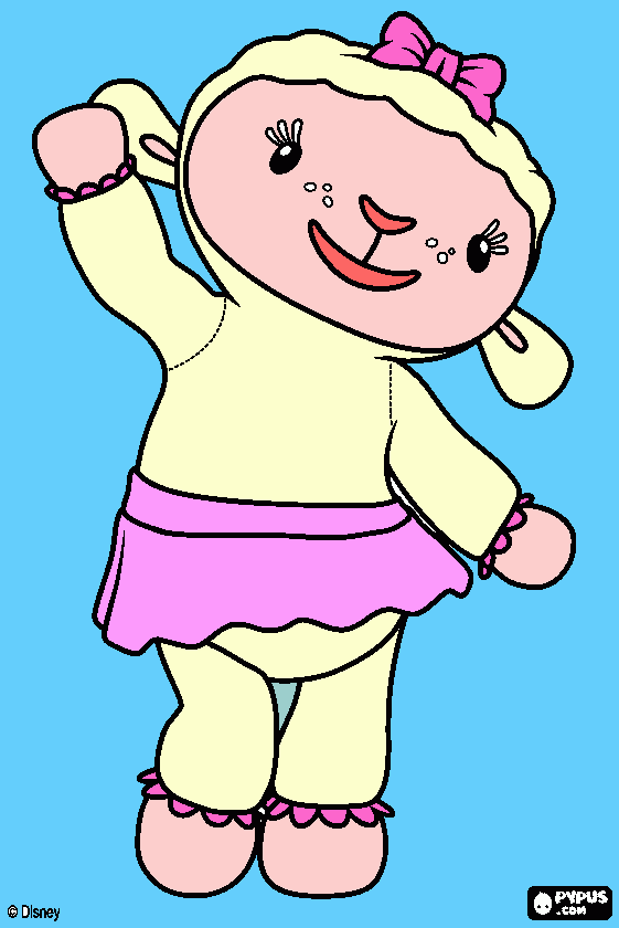 lammie coloring page