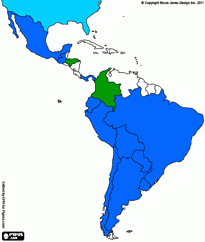 latinamerica coloring page