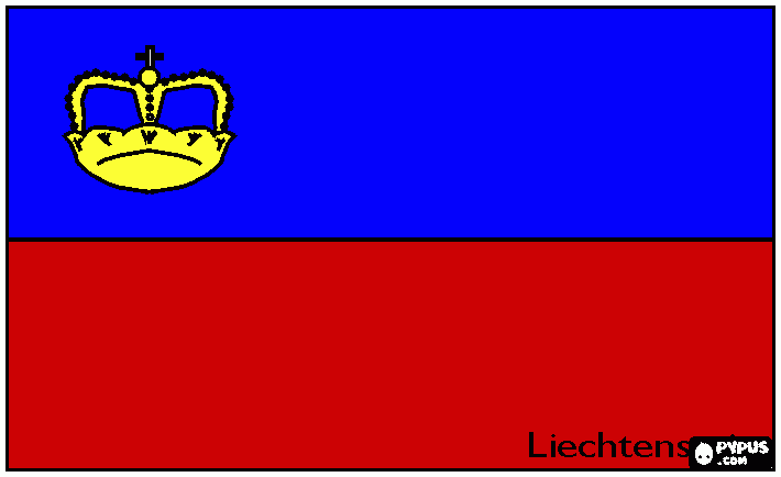 liechtenstein coloring page