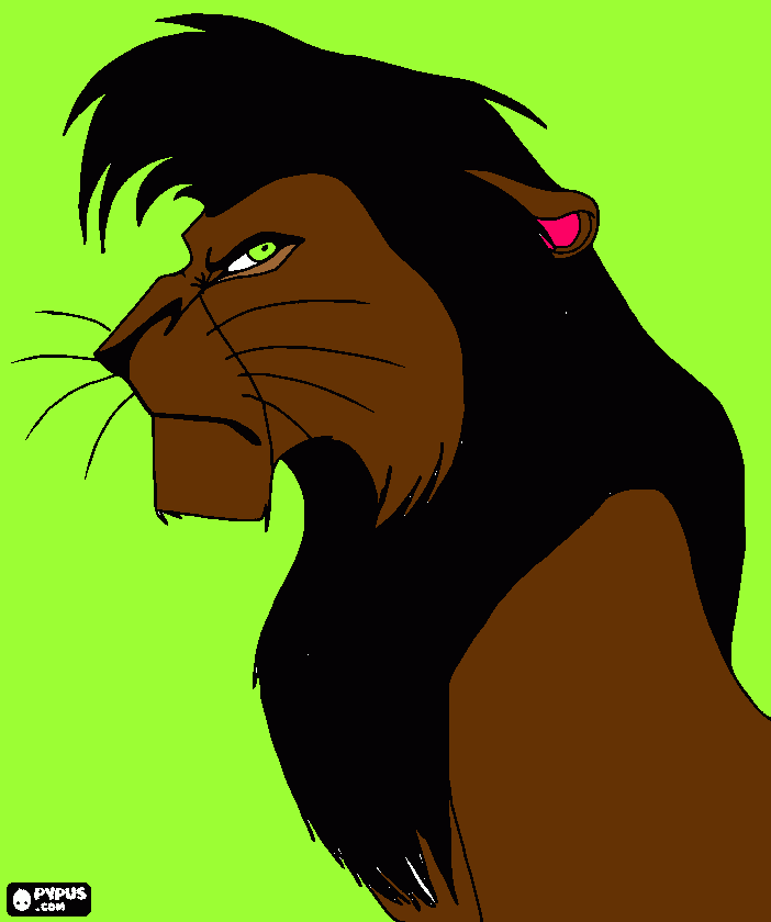 lion coloring page coloring page