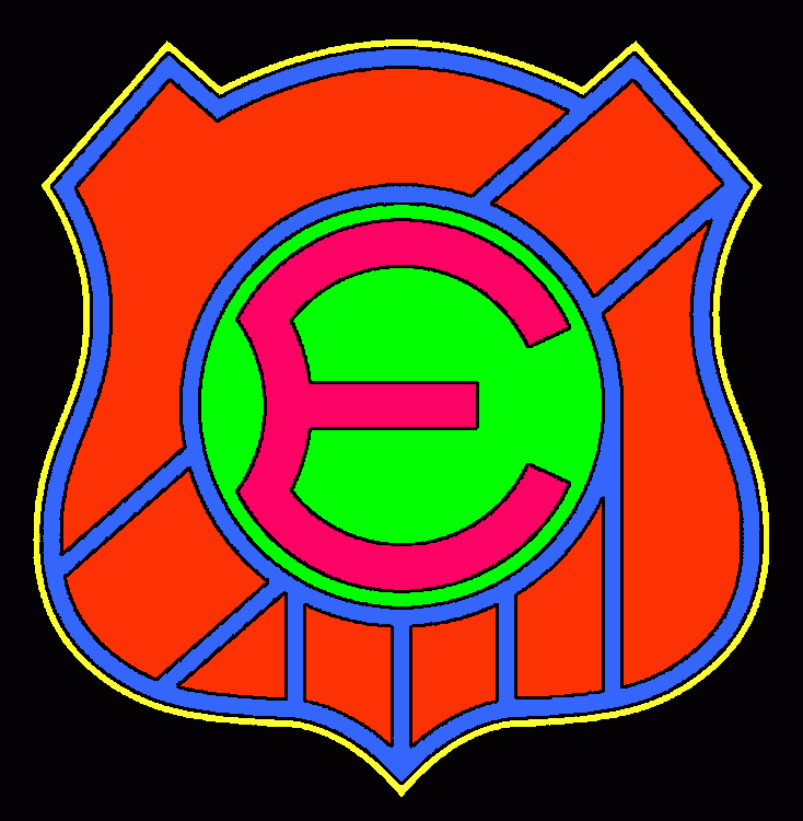 Logo of Everton Viña del Mar, Chilean sports club  coloring page