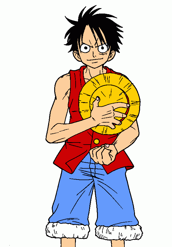 Luffy Coloring Page Printable Luffy