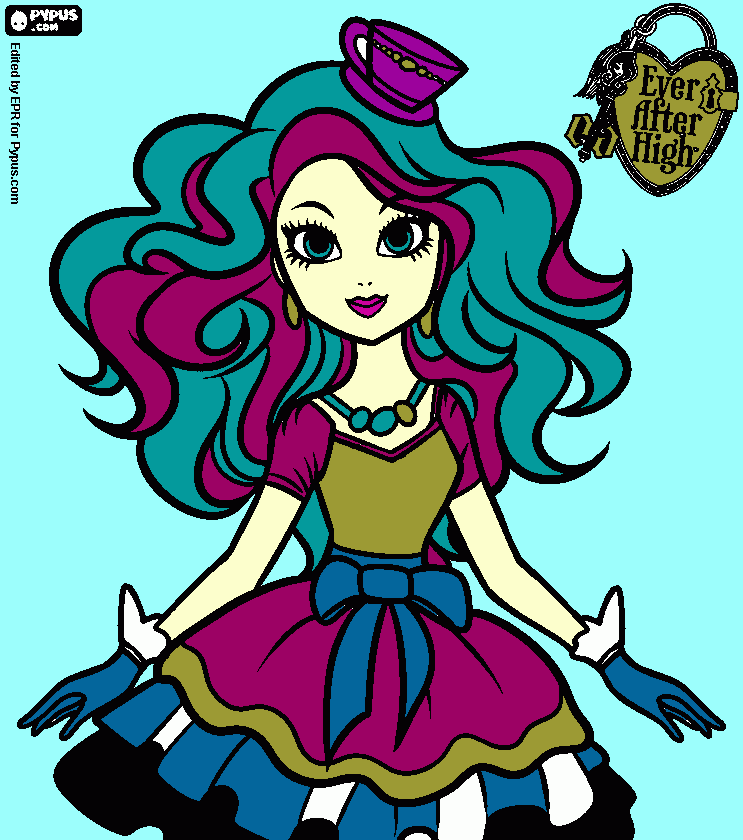 Madeline coloring page