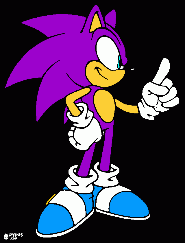 mark the hedgehog coloring page