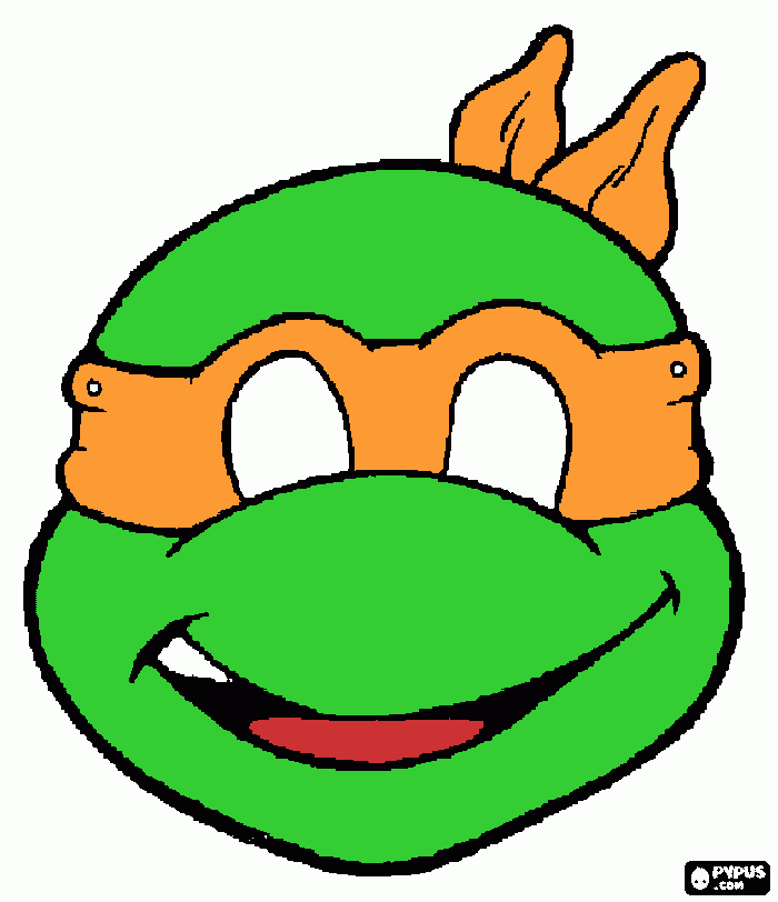 MIKEY TMNT coloring page