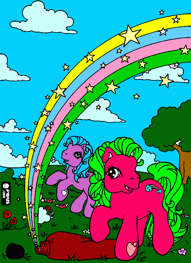 mlp coloring page