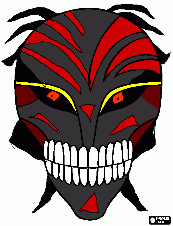 My Hollow Mask coloring page