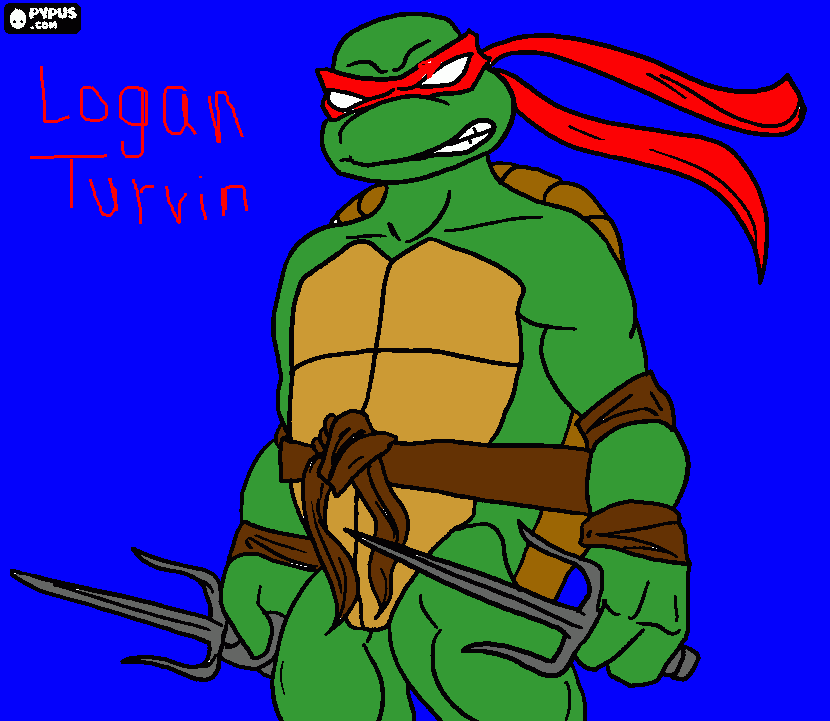 My Raphael Creation coloring page