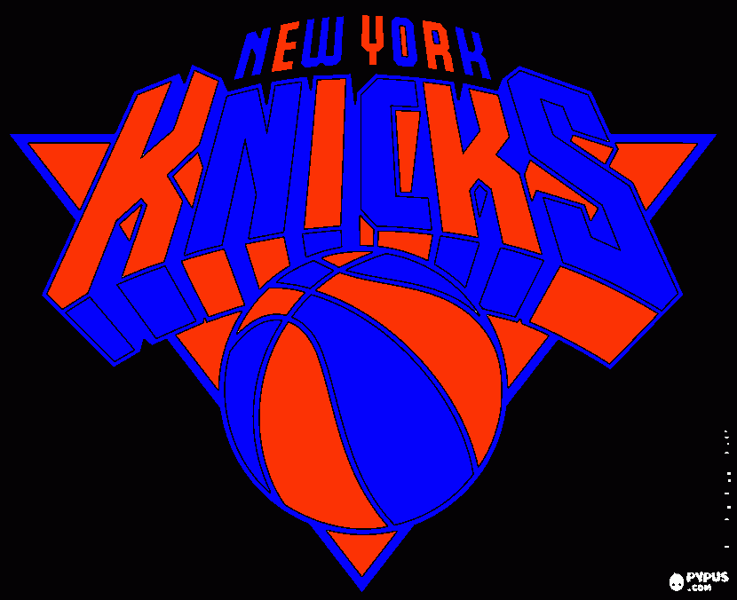 nba ny coloring page