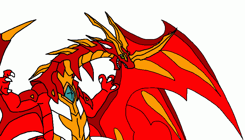 Neo Drago coloring page