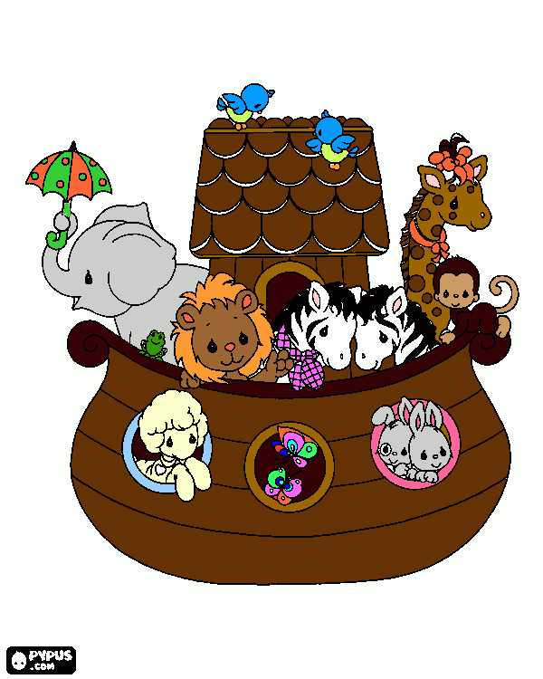 Noah's Ark  coloring page