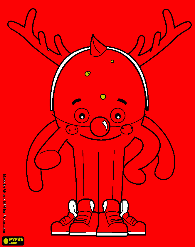 osmiornica coloring page