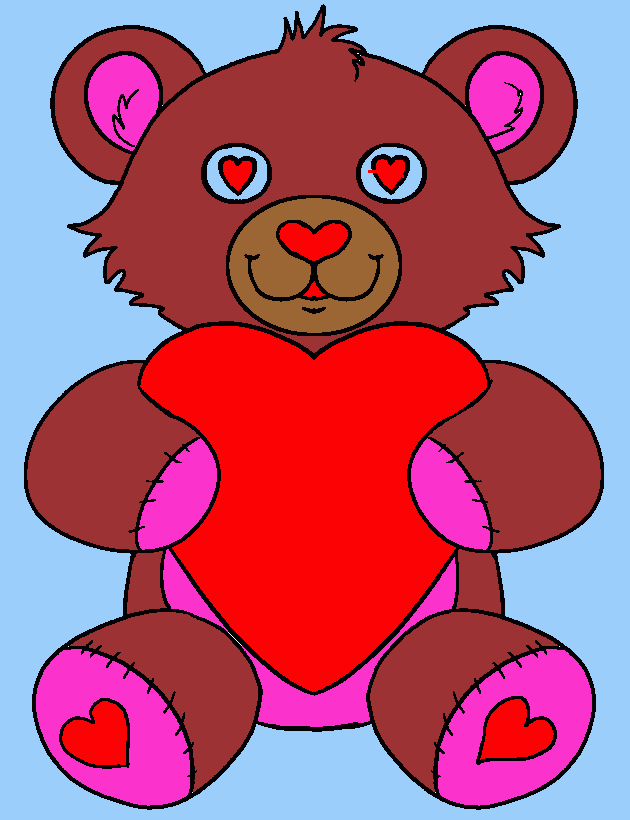 OSO PELUCHE coloring page, printable OSO PELUCHE