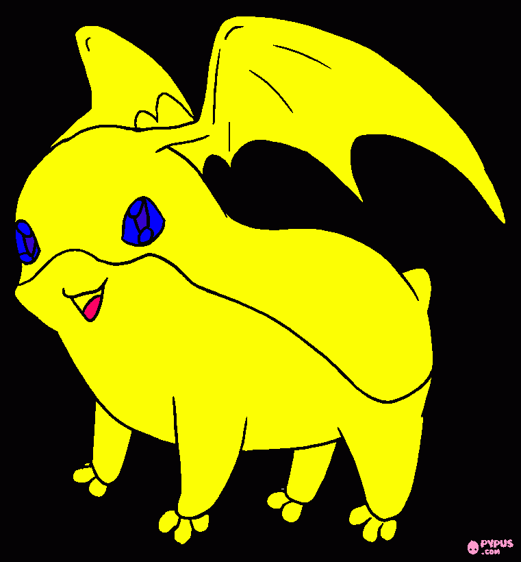 Patamon  coloring page