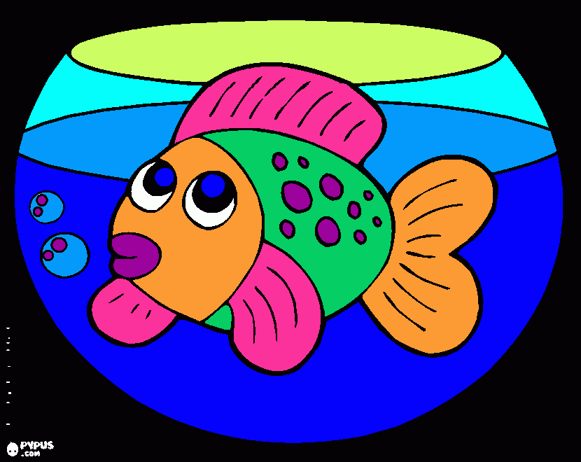 pescaito colorito!!! coloring page