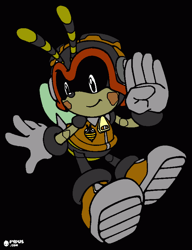 Phantom Charmy coloring page