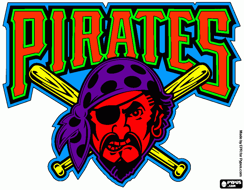 PITTSBURGH PIRATES coloring page