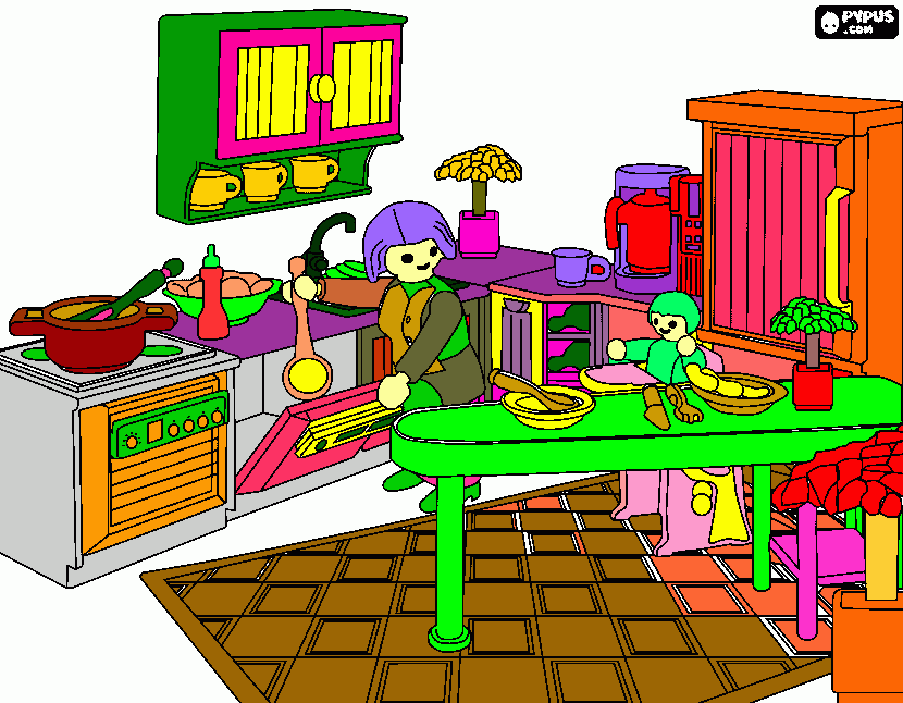 playmobil coloring page