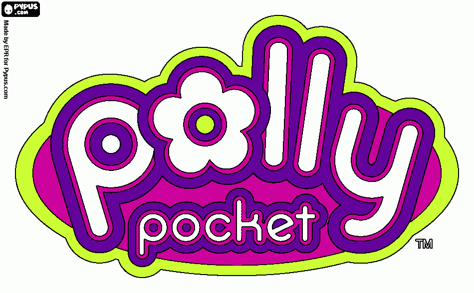 plly pocket coloring page