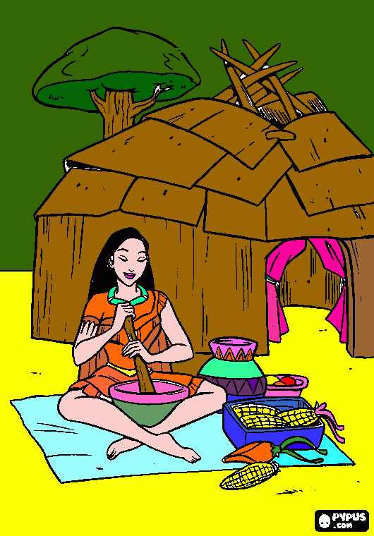 pochonntis coloring page