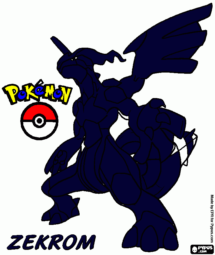 pokemon black and white coloring page