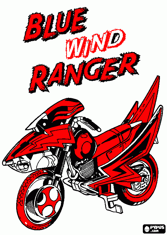 power ranger drawing  coloring page