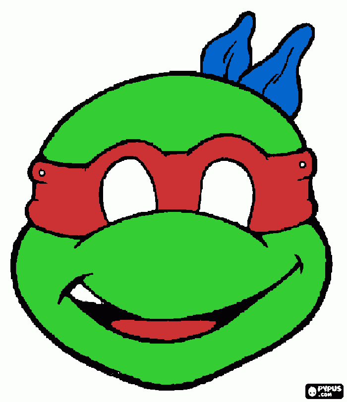 RAPH TMNT coloring page