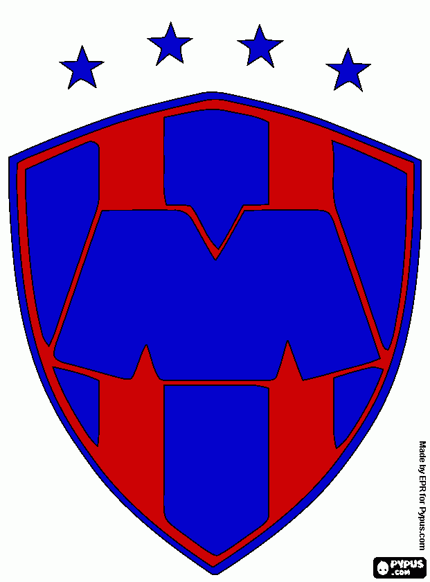 rayados coloring page