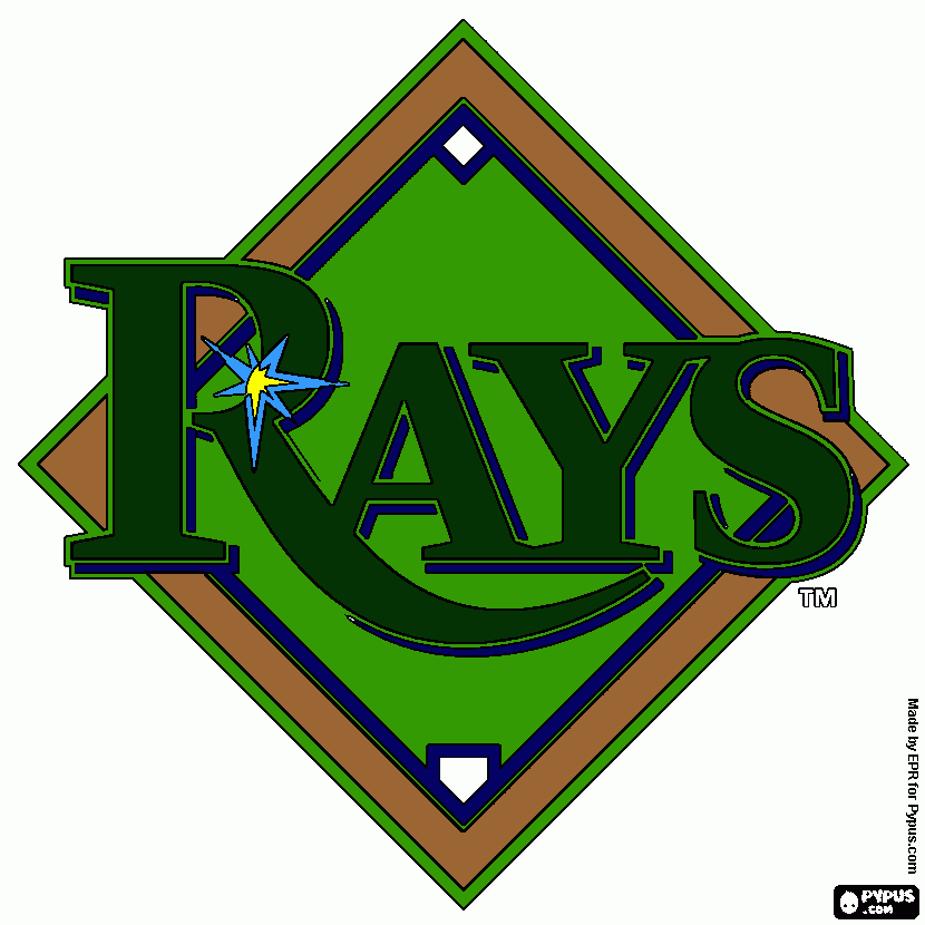 rays coloring page