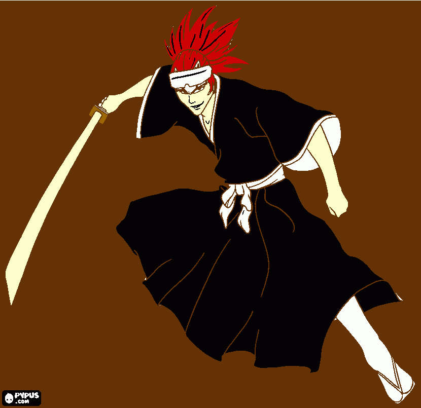 renji coloring page