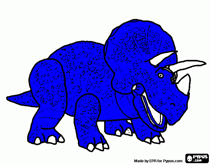 rino coloring page