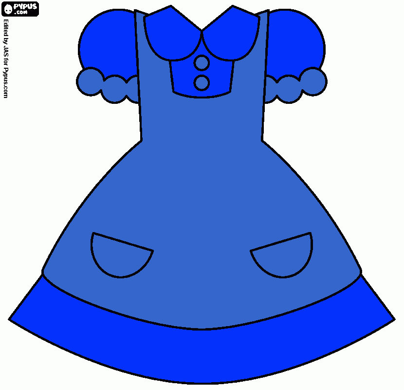 ROBE coloring page