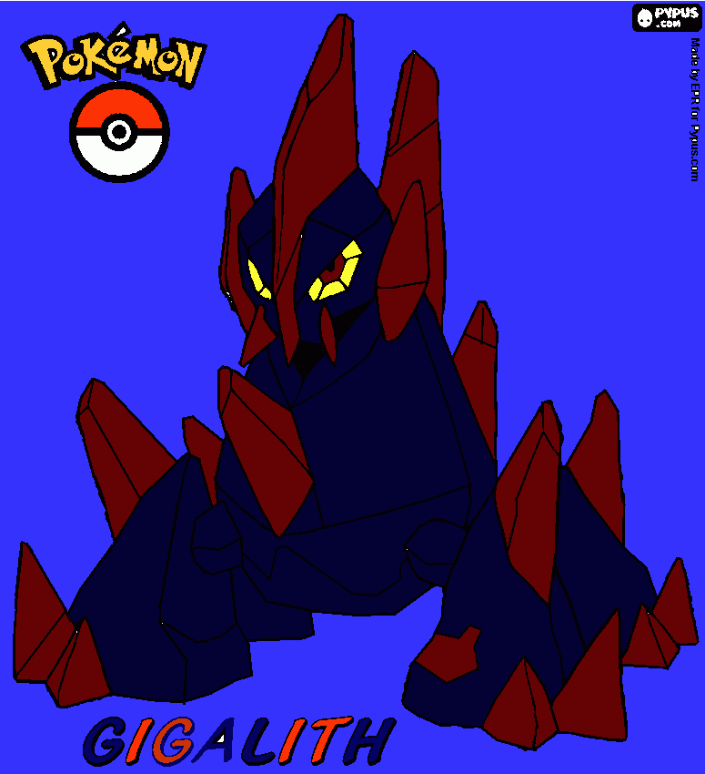 sam pokemon coloring page