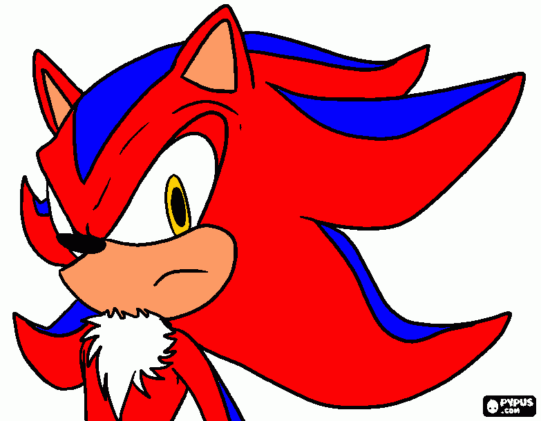 shane the hedgehog coloring page