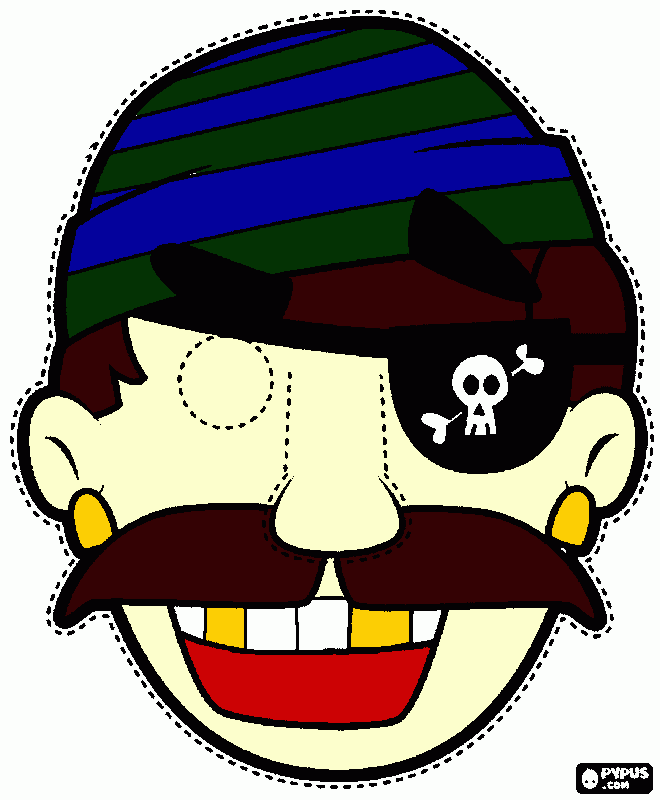 shiver me timbers coloring page