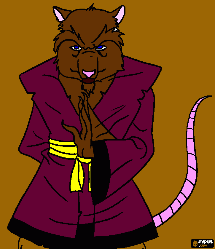 splinter2 coloring page