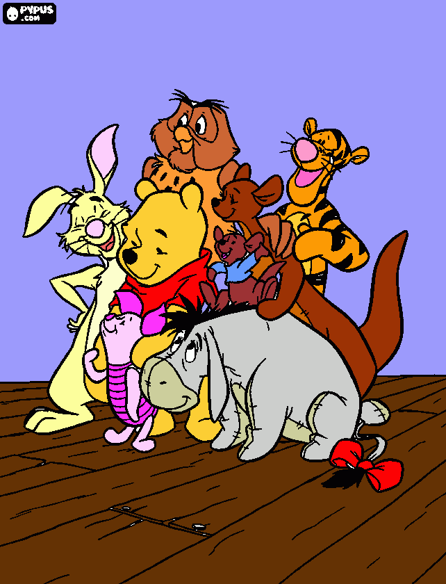 Squad Pic! coloring page