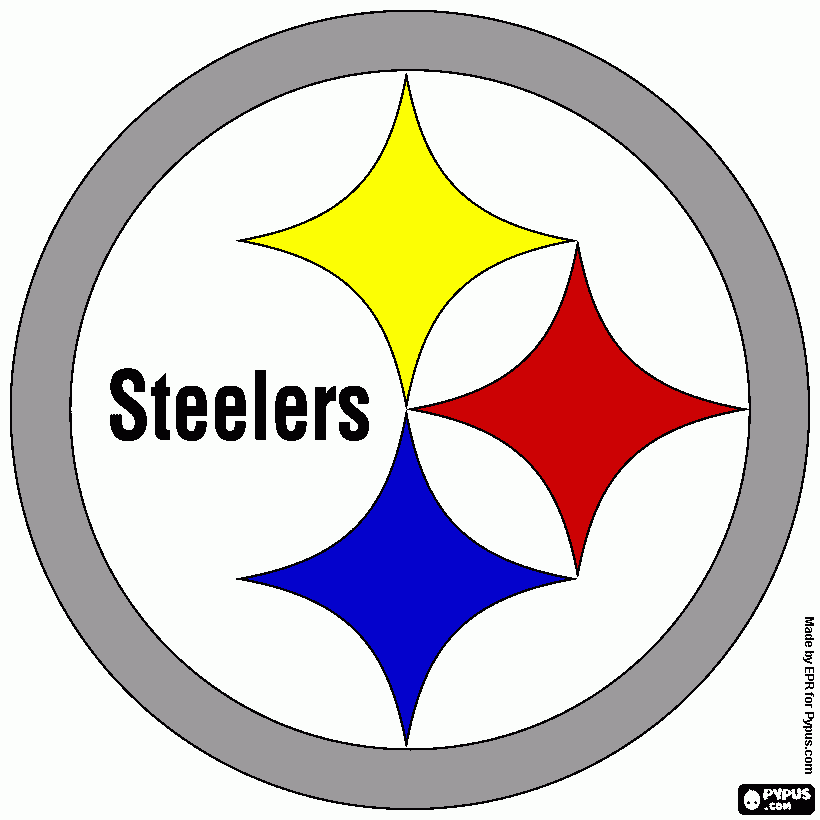 steelers coloring page
