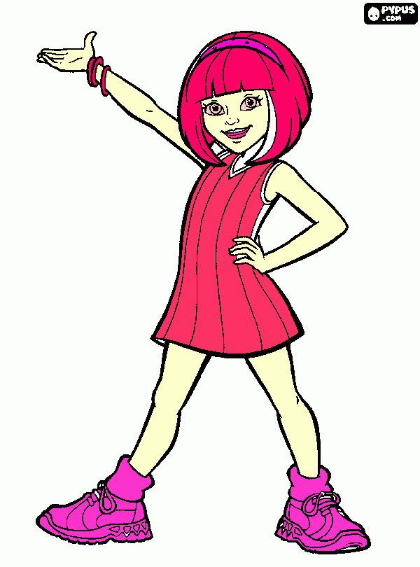 stephanie! coloring page