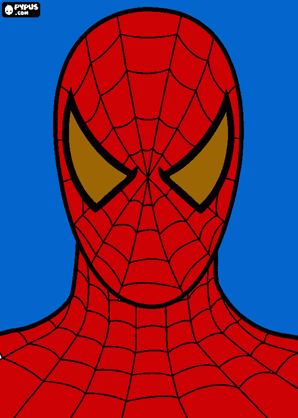 The Amazing Spider-Man coloring page