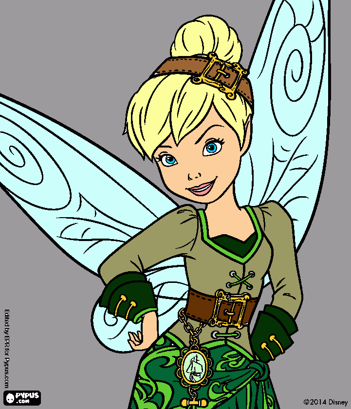 TINKERBELL! coloring page