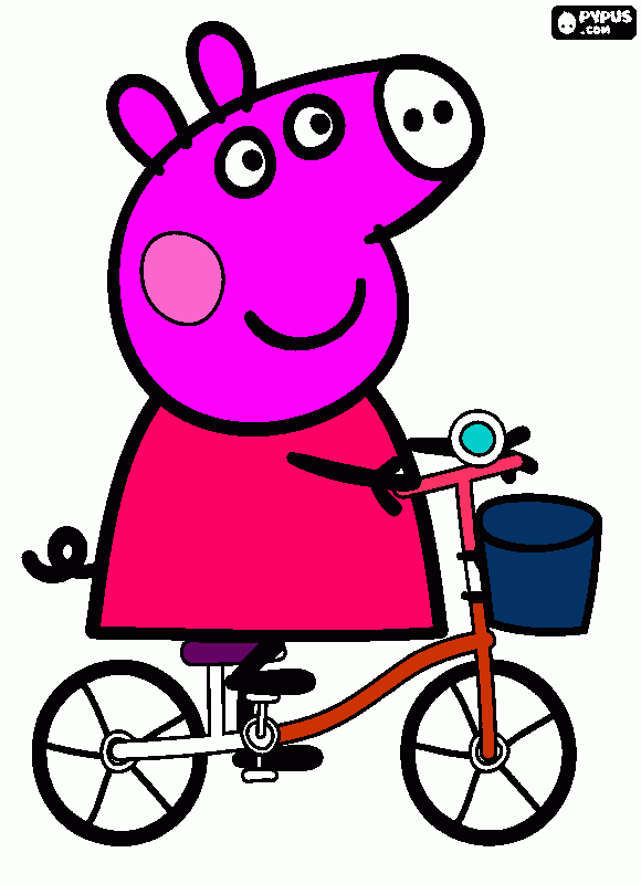 To Grandma Peppa coloring page