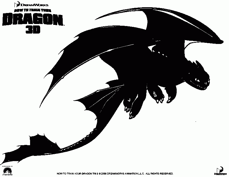 Toothless The D Coloring Page Printable Toothless The D