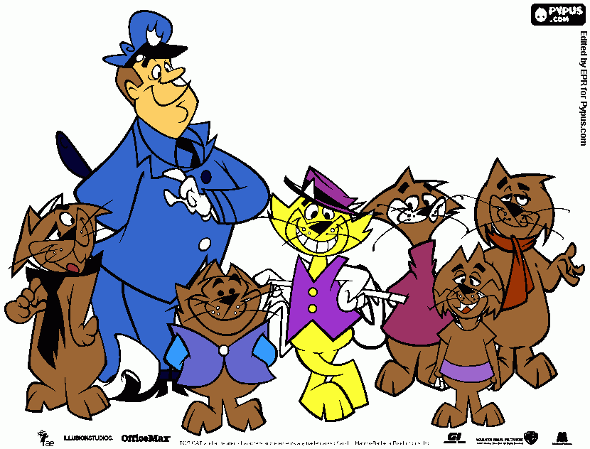 Top Cat coloring page