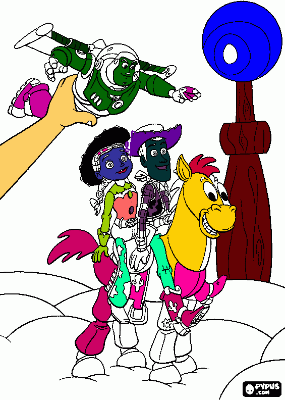 toy estori coloring page