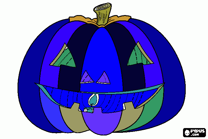 trick or treat  coloring page