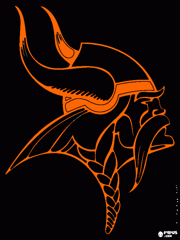 vikings coloring page